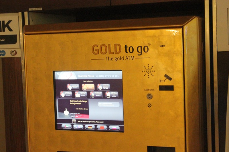 A Gold Vending Machine