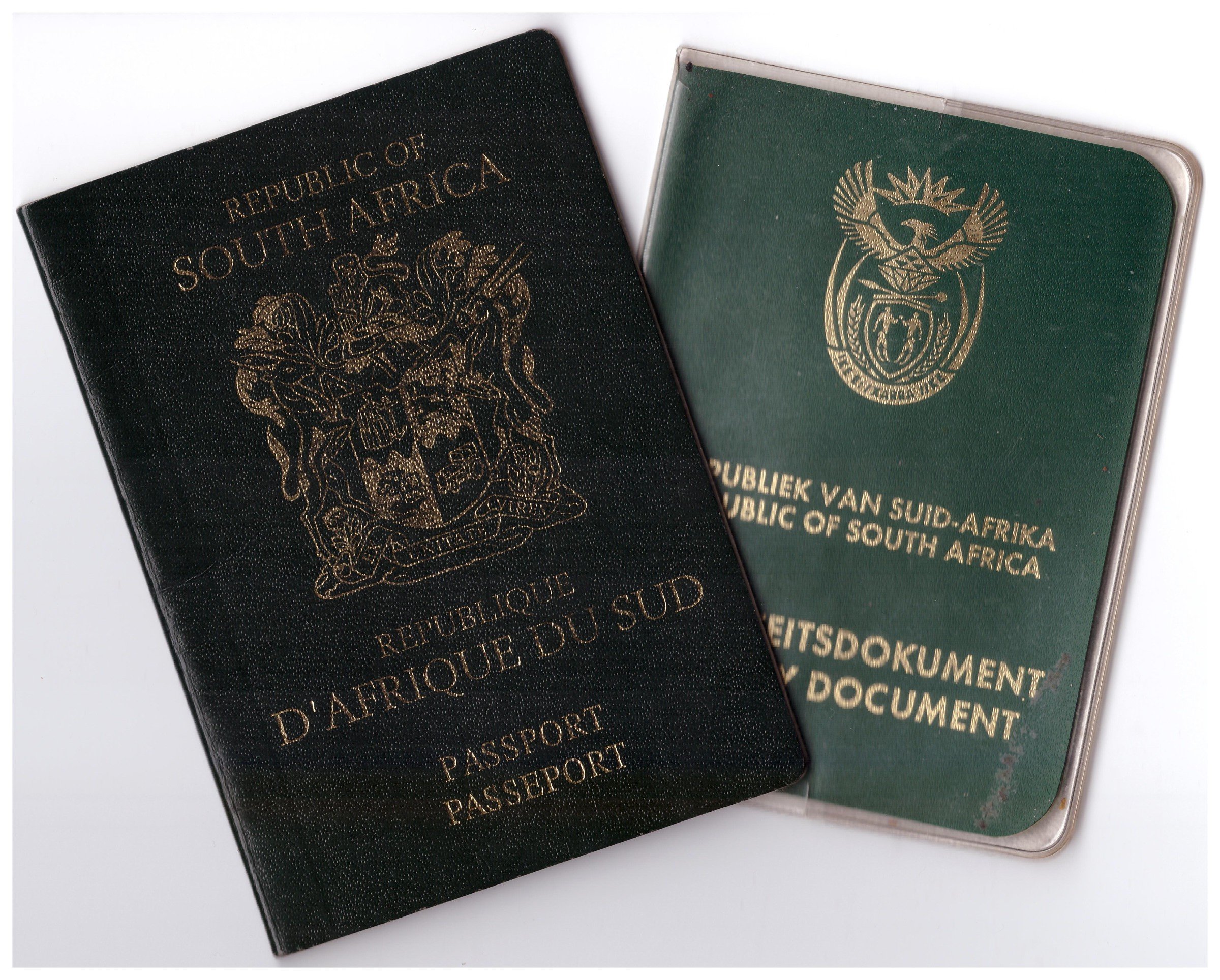 South African Id Book And Passport Photo 8893