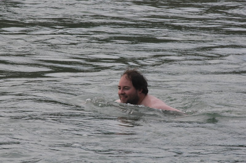Swimming in the Lagoon