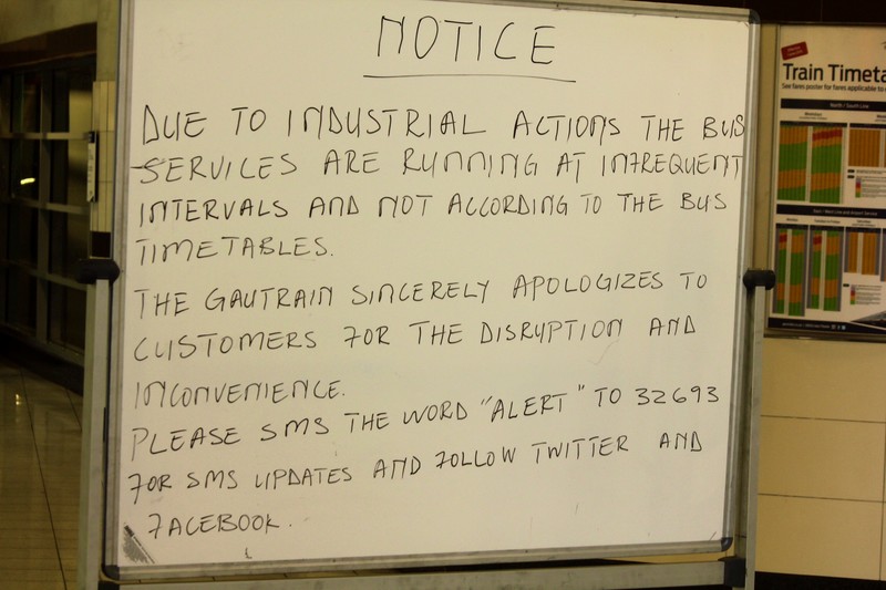 Notice of Industrial Action