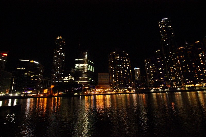 Brisbane at Night - South Bank Skyline