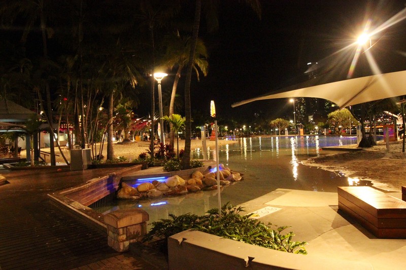 Brisbane at Night - Swimming Pool