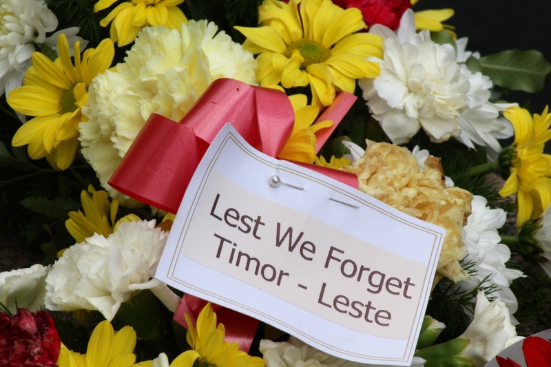 Tribute from East Timor