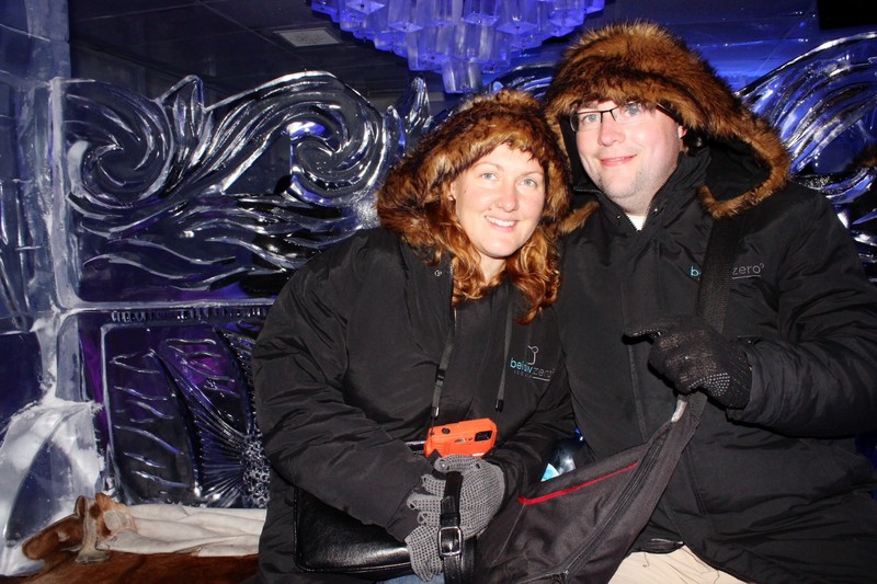 At the Ice Bar