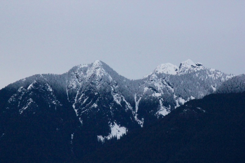 Rocky Mountains from Vancouver
