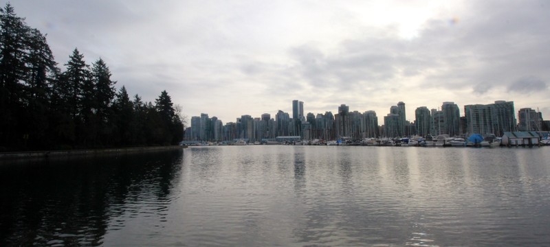 Vancouver Skyline from Stanley Park