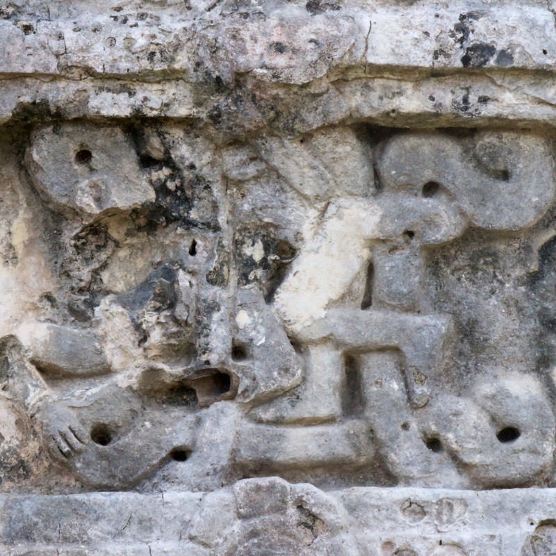 Wall Detail at Tulum (Tulum)