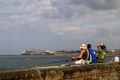 Fishing on the Malecon