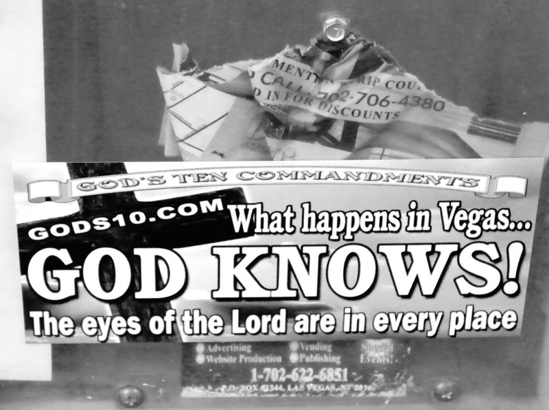 "What Happens in Vegas... GOD KNOWS!"
