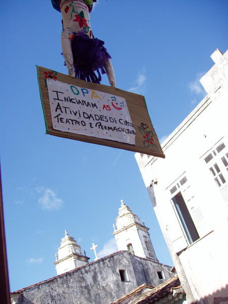 The OPA sign
