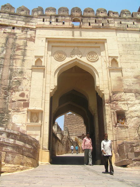 Gate in the fort