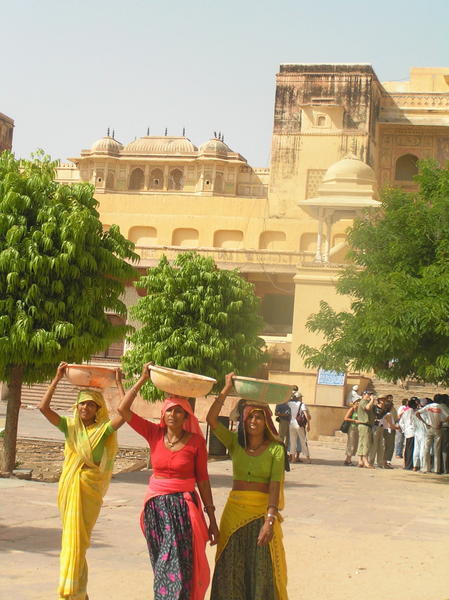 In Amber fort
