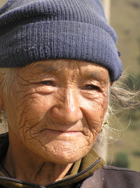 Old Solu Khumbu woman