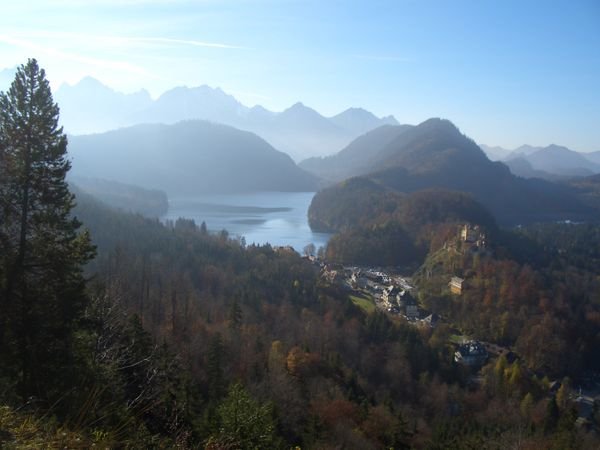 View from Neuschwanstein