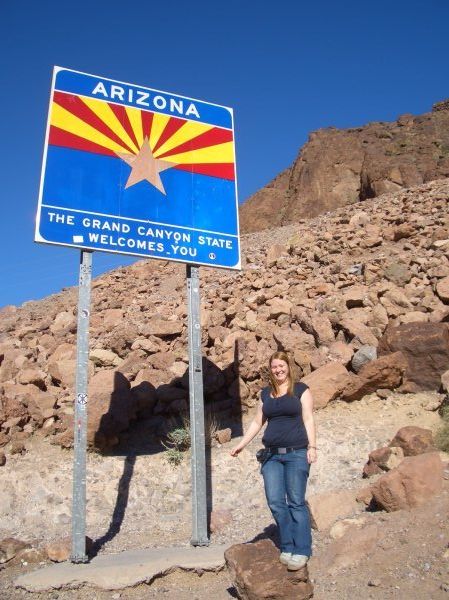 Arizona state border