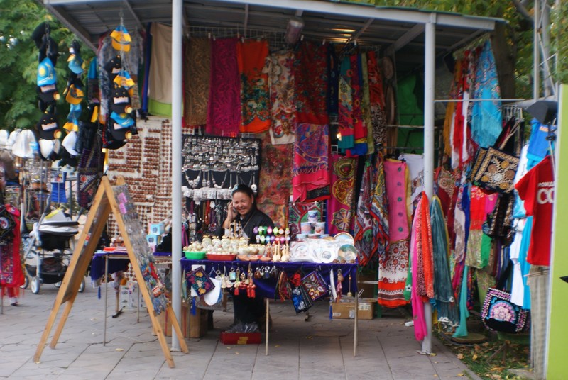 Local vendor at Kok-Tobe