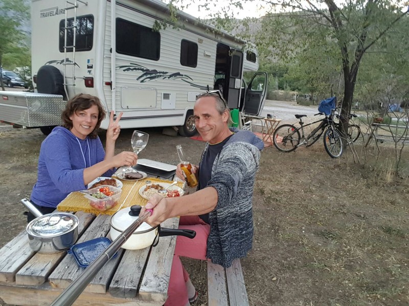 Our first Camping Dinner