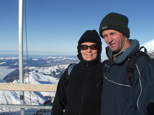Mum and Dad Top of Europe