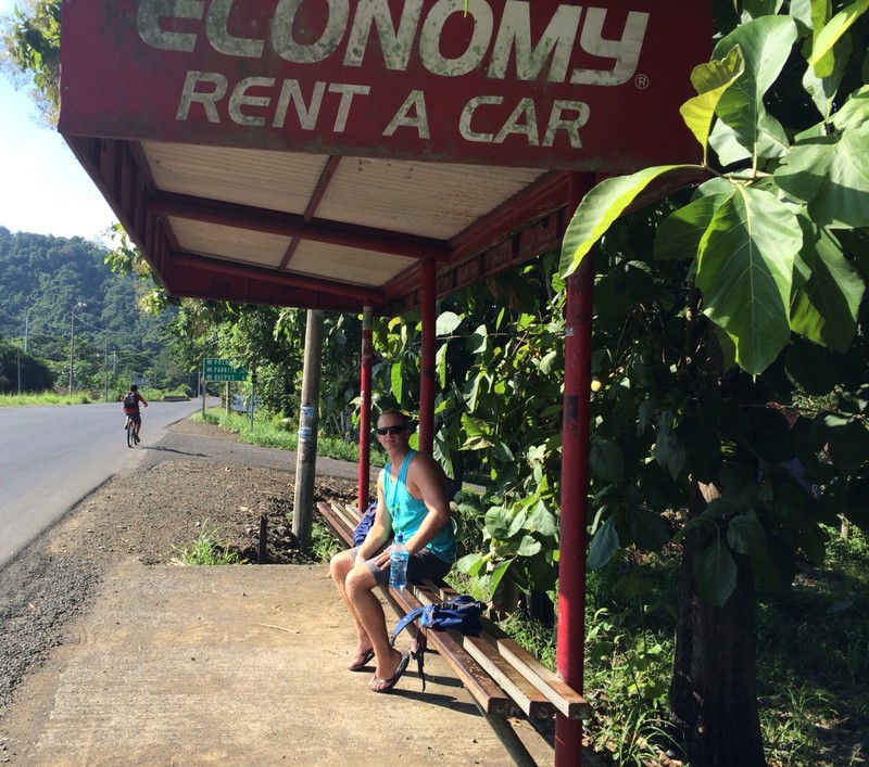 Lovely Costa Rican Bus Stop
