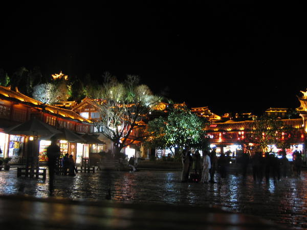 Old Town Lijiang at night