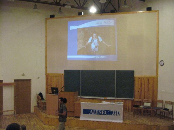 Presenting @ in Vilnius University