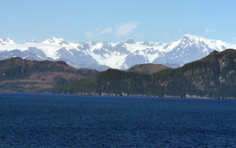 Sailing North along Alaskan Coast 