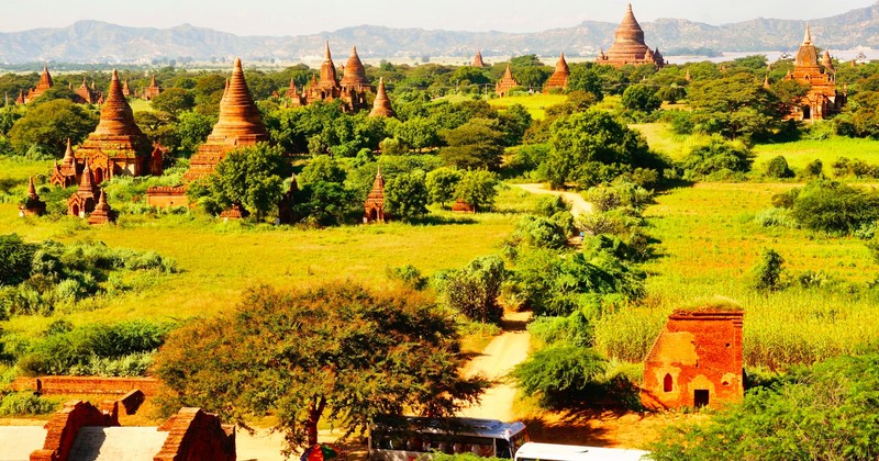 The plains of Bagan