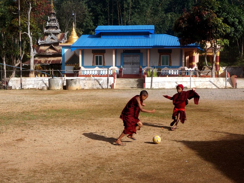 Monastery football match
