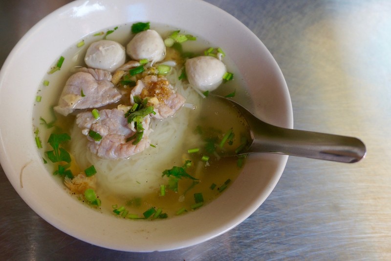 One of the many, many noodle soups we had in Thailand 