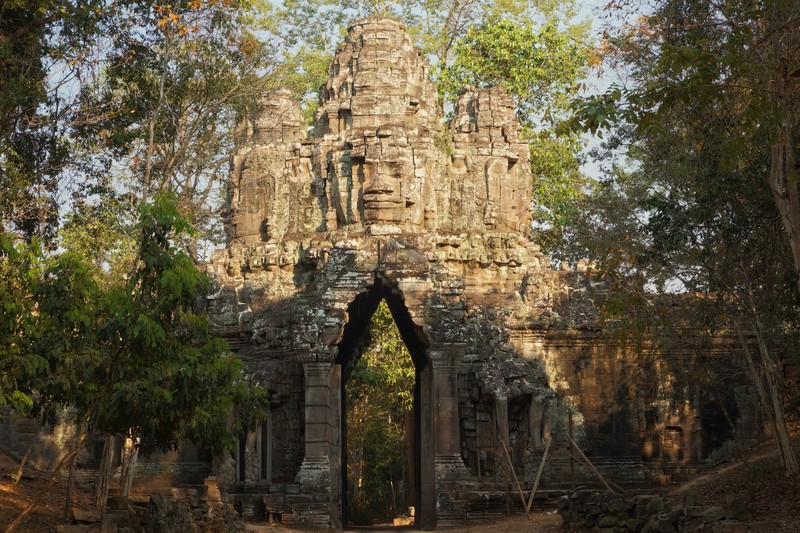 The one point in Angkor where we found somewhere off the beaten track...