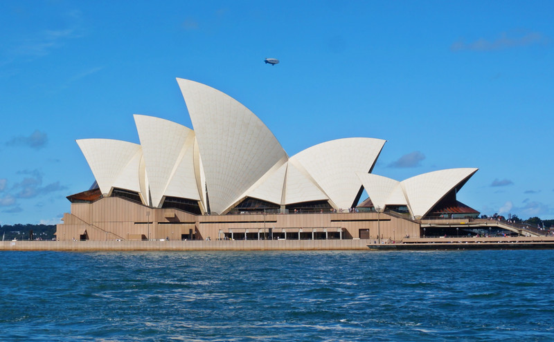 The Opera House in all it's pointy glory