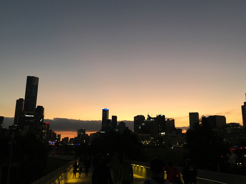 Skyline of Melbourne