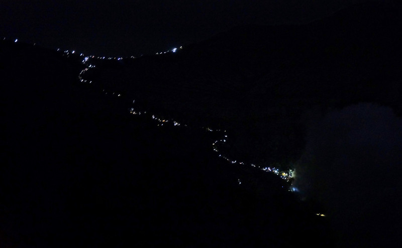 Just a small number of the thousands of others on Ijen with us that night...
