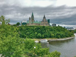Moody skies over Ottawa