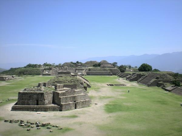 Monte Alban - Observatory (In Front Of Picture)