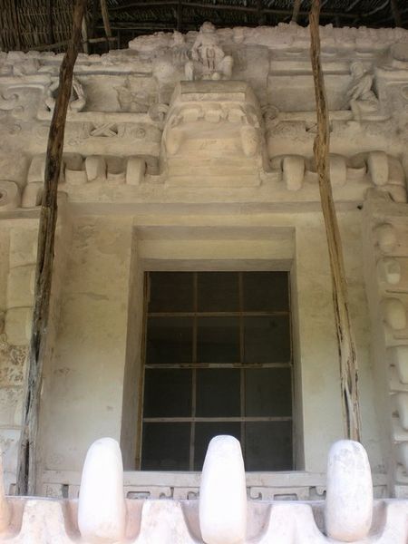 Ek Balam - Acropolis (Doorway Central Detail)