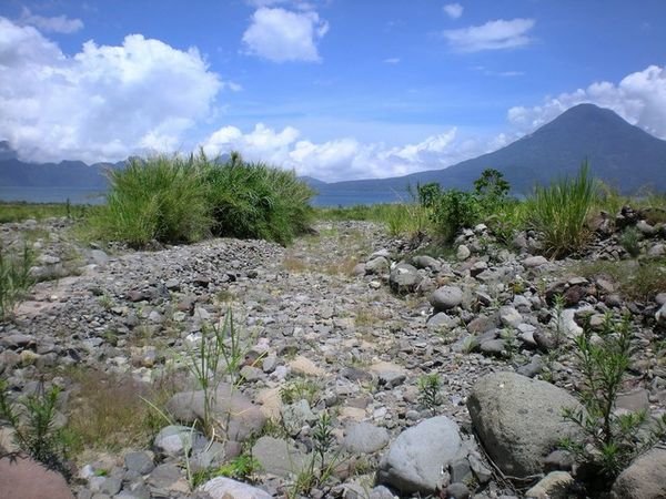 Lake Atitlan - River Bed