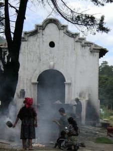 Chichi Cemetery - Fire Ceremony