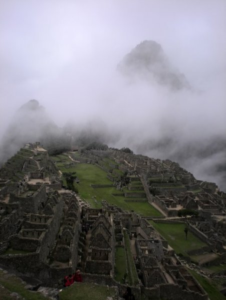 Machu Picchu - mist shrouded
