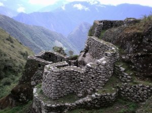Puyupatmarca ruins - lookout