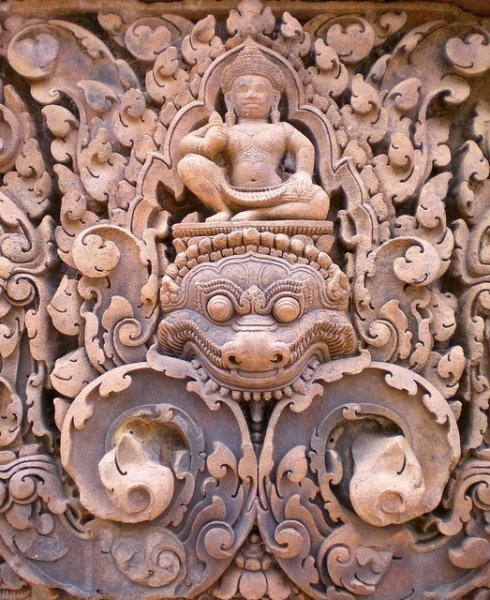 Pink Temple: Close Up Detail