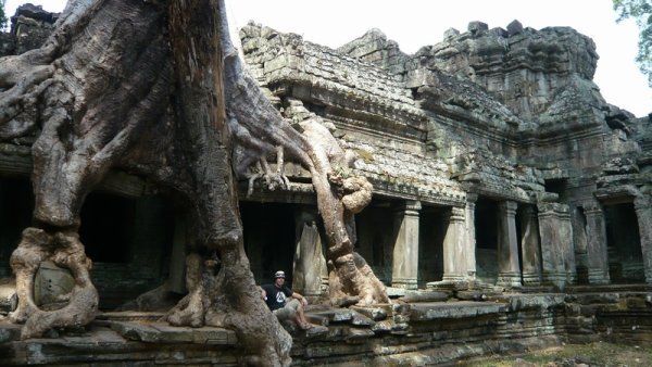Angkor Thom: Me In The Tree