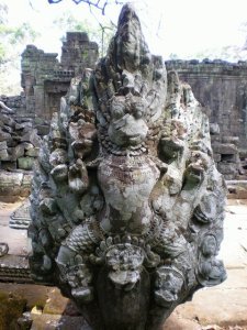 Angkor Somewhere: Naga (Many Headed Serpent)