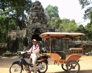 Angkor Thom: Our Driver San
