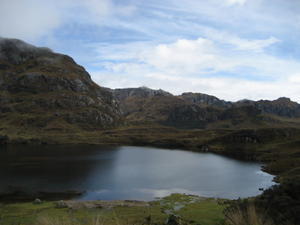 Lake in the Cajas