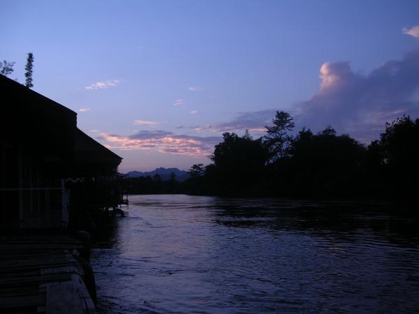 RIver at SUnset
