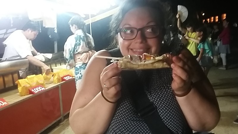 Okonomiyaki gerollt - japanischer dürüm