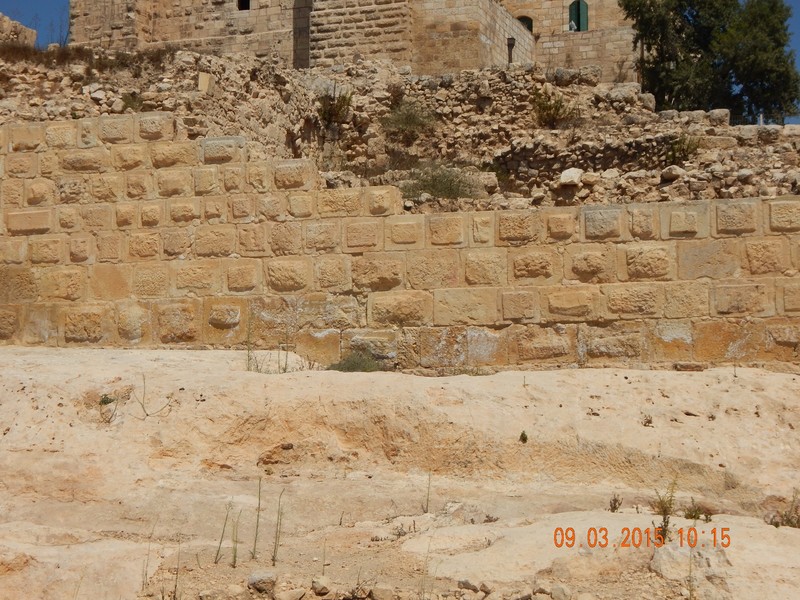 Wall of the Crusader Fortress