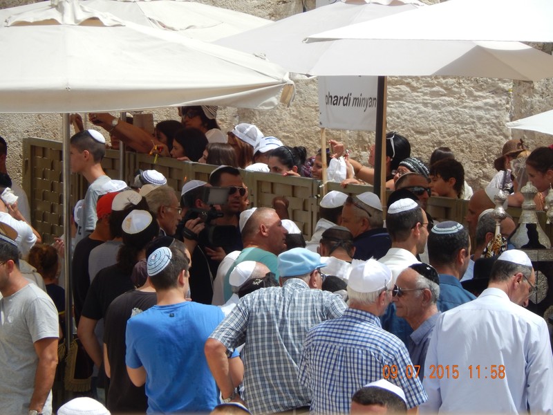Bar mitzvahs at the Western Wall