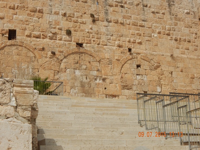 Triple Arch Gate (Southern Wall of Temple Mount)